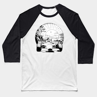 Retro Racer Baseball T-Shirt